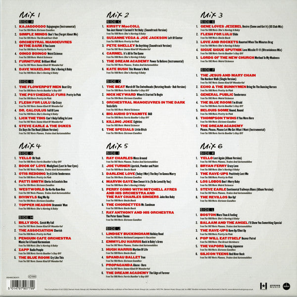 Various - Life Moves Pretty Fast: The John Hughes Mixtapes — back sleeve