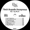 Mr. K : Acapella Anonymous (5x7", RSD, Promo + Box, RSD)