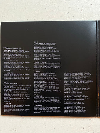 Waajeed - Memoirs Of Hi-Tech Jazz — back sleeve