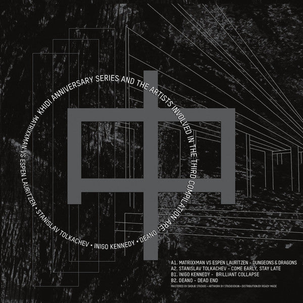 Various - Music Is Like Fire, Without It, Sheer Darkness And Cold — back sleeve