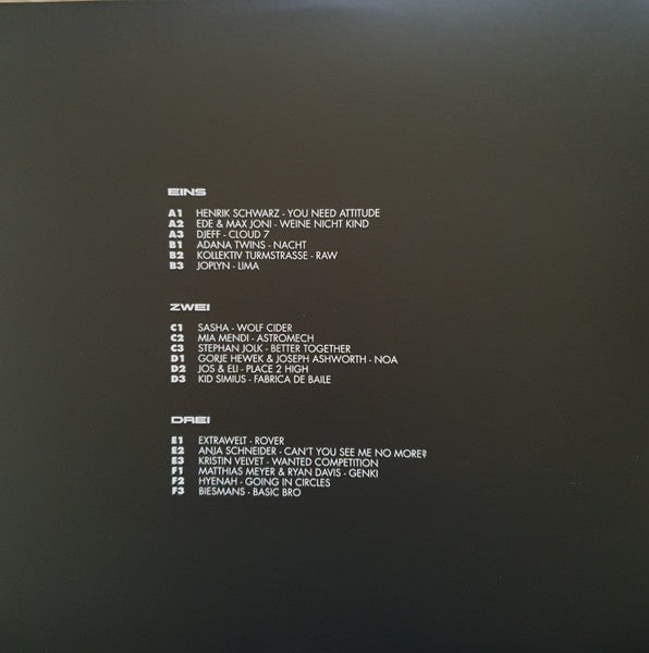 Various : Watergate Twenty Years Anniversary Compilation (3xLP, Comp, Ltd, Bla)