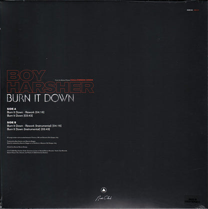 Boy Harsher : Burn It Down (12", EP, Maxi, Ltd, Pum)