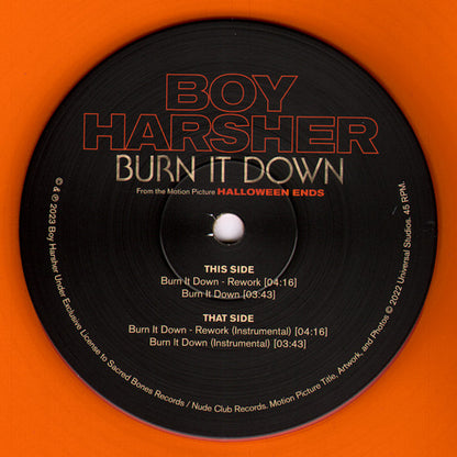 Boy Harsher : Burn It Down (12", EP, Maxi, Ltd, Pum)