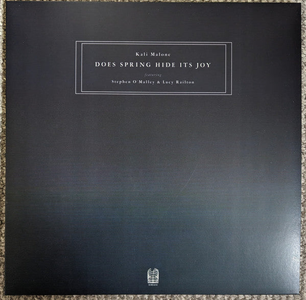 Kali Malone Featuring Stephen O'Malley & Lucy Railton : Does Spring Hide Its Joy (3xLP, Album)