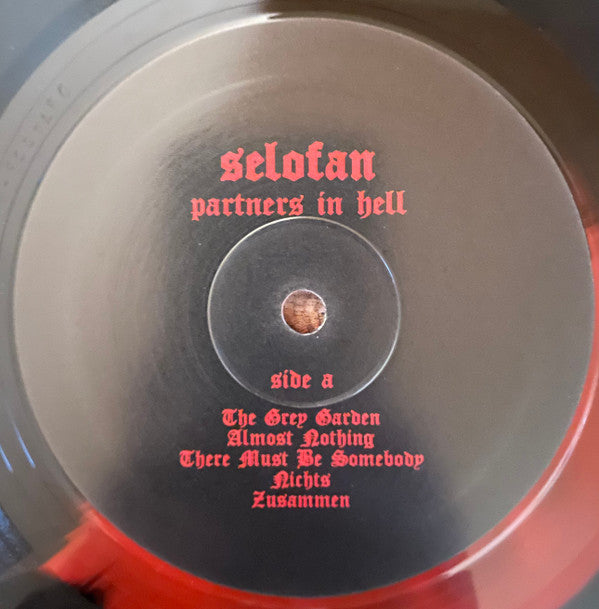 Selofan : Partners In Hell (LP, Album, Ltd, Num, Red)