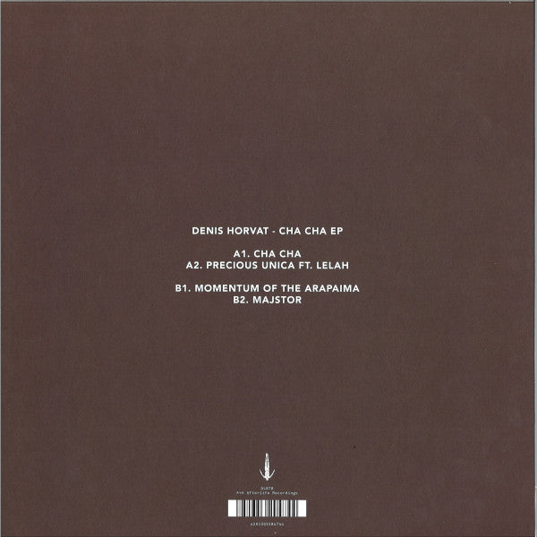 Denis Horvat - Cha Cha EP — back sleeve
