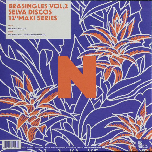 Barbatuques - Baianá — back sleeve