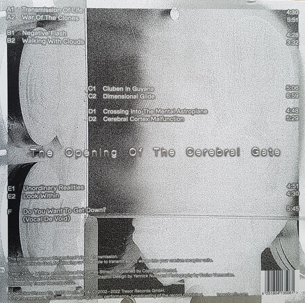 Transllusion - The Opening Of The Cerebral Gate — back sleeve