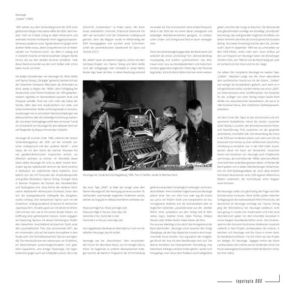 Neun Tage Alt - Soldier — back sleeve