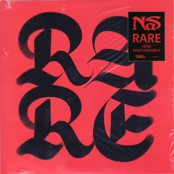 Nas : Rare (7", Single, Whi)