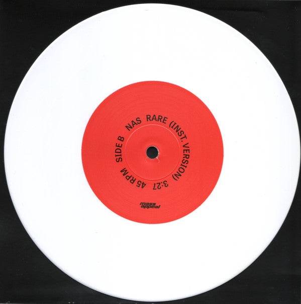 Nas : Rare (7", Single, Whi)