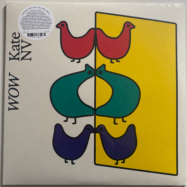 Kate NV : WOW (LP, Album, Ltd, Yel)