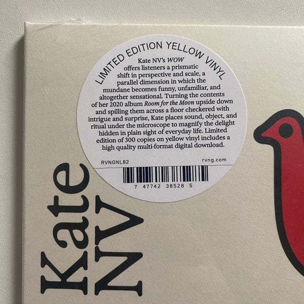 Kate NV : WOW (LP, Album, Ltd, Yel)
