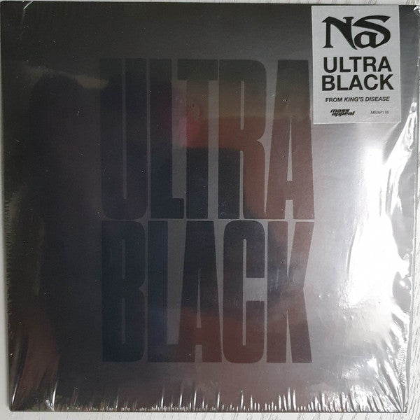 Nas : Ultra Black (7", Single, Bla)