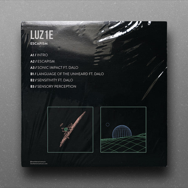 Luz1e - Sonic Impact EP — back sleeve