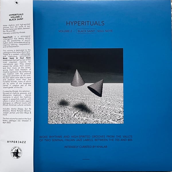 Various - Hyperituals Vol. 2 - Black Saint — front sleeve