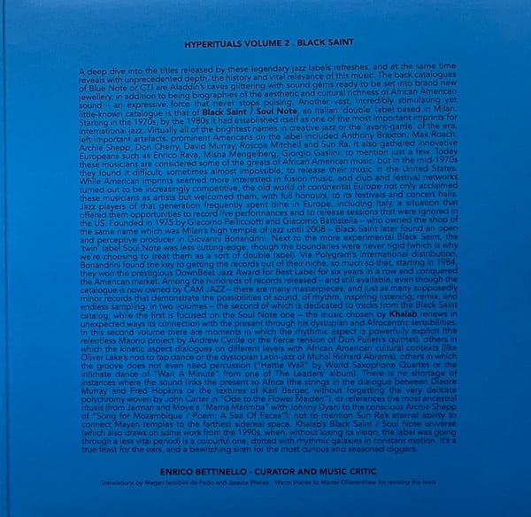 Various : Hyperituals Vol. 2 - Black Saint (2xLP, Comp, Gat)