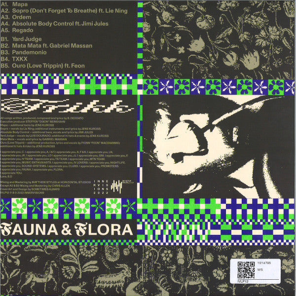 Trikk - Fauna & Flora — back sleeve