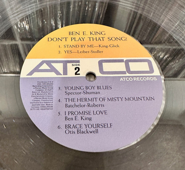 Ben E. King : Don't Play That Song! (LP, Mono, Ltd, Cle)