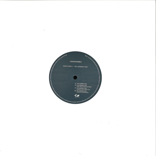 Dino Lenny : I’ve Learned That (12")