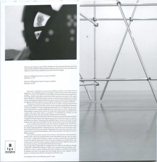 Gavin Bryars, Massimo Bartolini : In Là (LP, Album, Ltd)