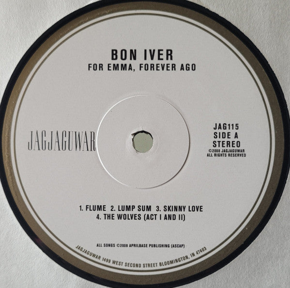Bon Iver : For Emma, Forever Ago (LP, Album, RE)