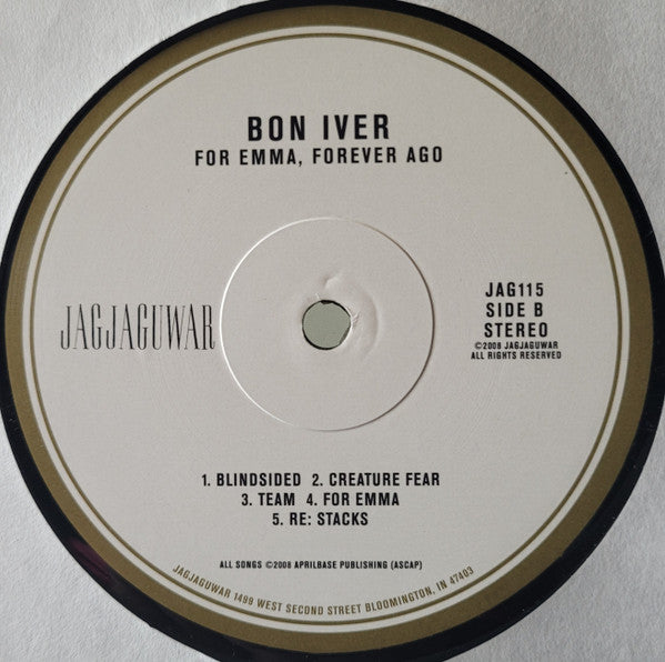 Bon Iver : For Emma, Forever Ago (LP, Album, RE)