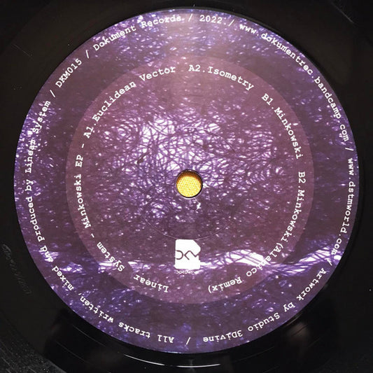 Linear System : Minkowski EP (12", EP, Ltd)