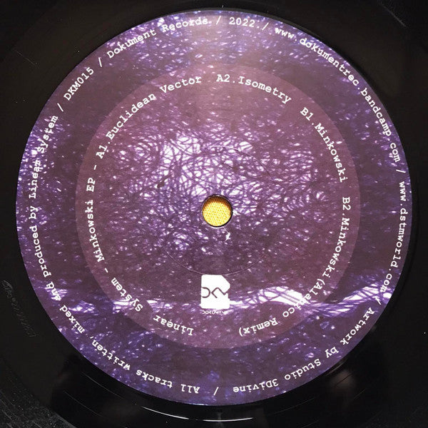 Linear System - Minkowski EP — front sleeve