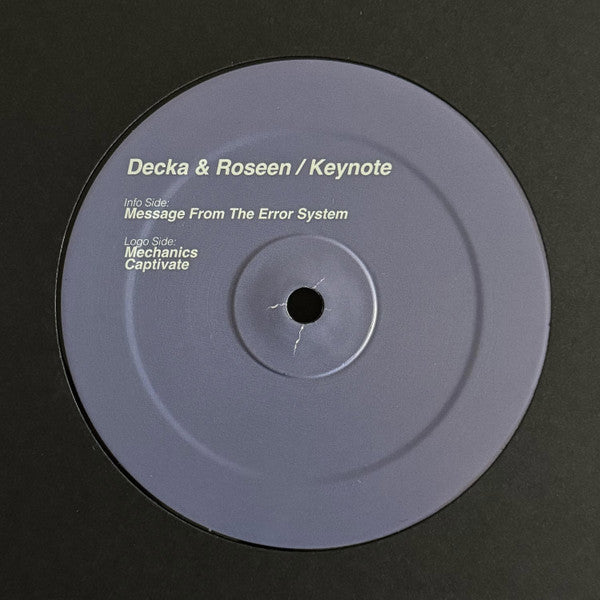 Decka & Roseen - Keynote — back sleeve