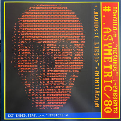 Asymetric80 : Blood Lies (12", MiniAlbum, Ltd, Ora)