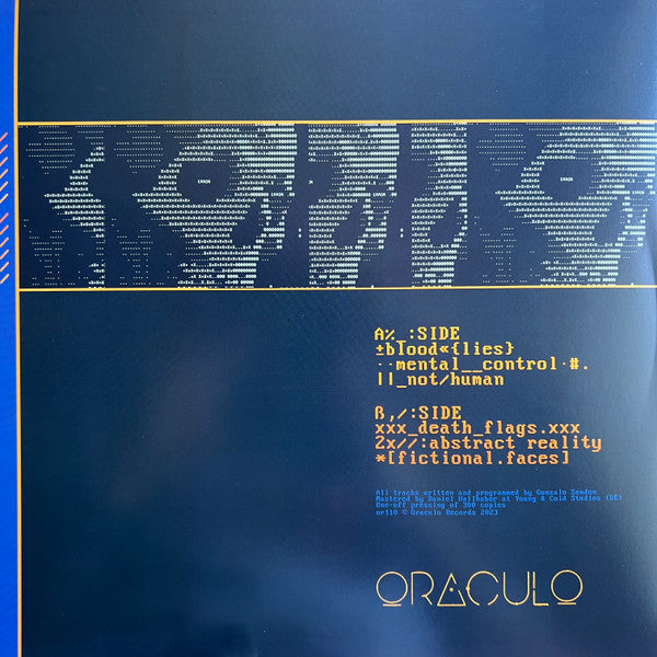 Asymetric80 : Blood Lies (12", MiniAlbum, Ltd, Ora)