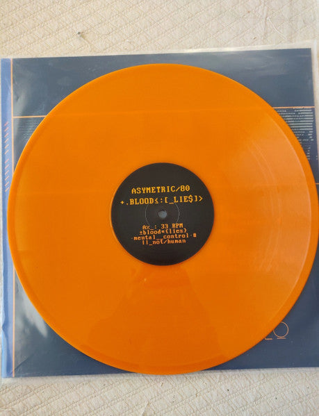 Asymetric80 : Blood Lies (12", MiniAlbum, Ltd, Ora)