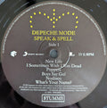 Depeche Mode : Speak & Spell (LP, Album, RE, RM, Gat)