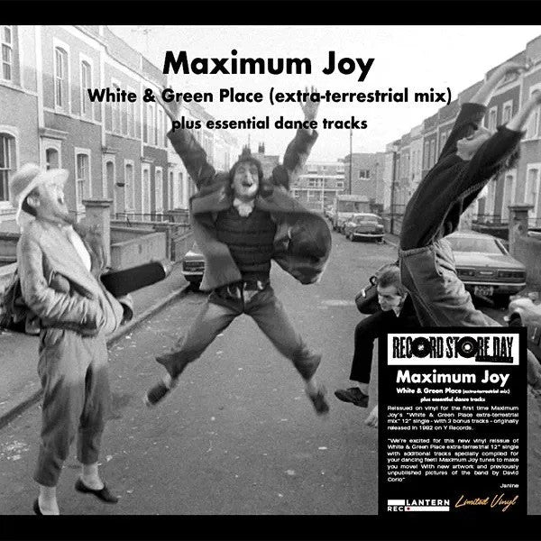 Maximum Joy - White & Green Place — front sleeve