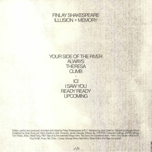 Finlay Shakespeare - Illusion + Memory — back sleeve