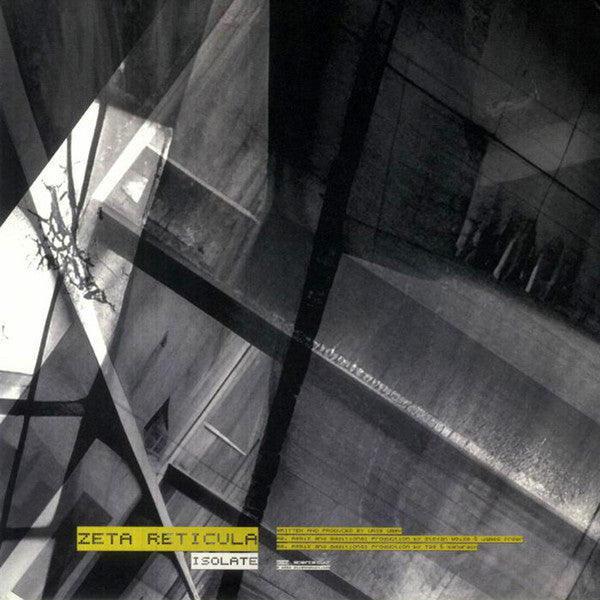 Zeta Reticula - Isolate — back sleeve