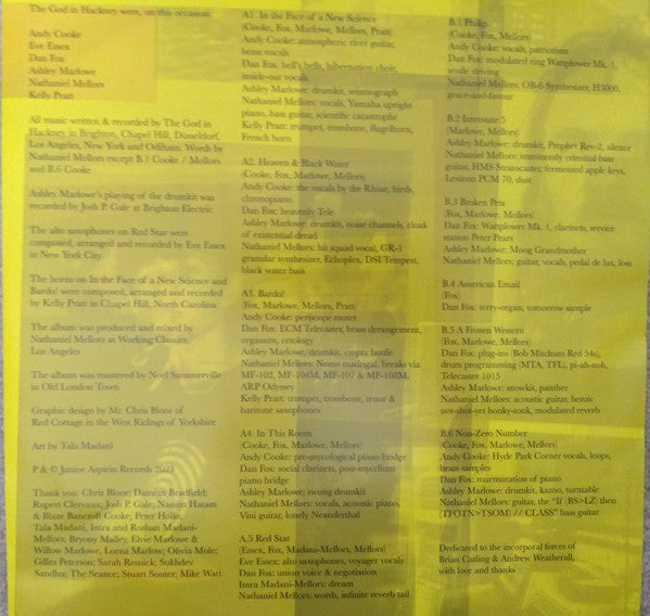 God In Hackney : The World In Air Quotes (LP, Album, Blu)