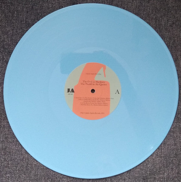 God In Hackney : The World In Air Quotes (LP, Album, Blu)