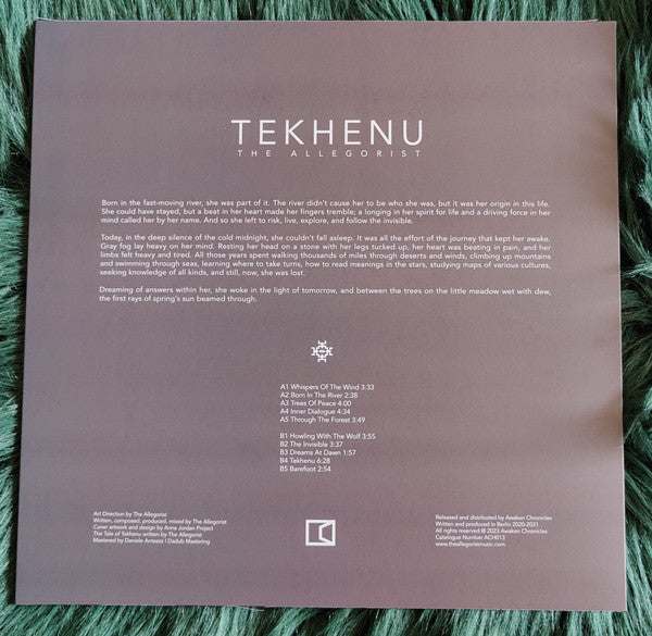 The Allegorist : Tekhenu (LP, Album, 180)