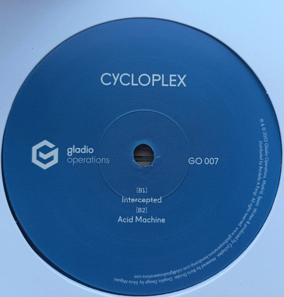 Jauzas The Shining / Cycloplex - Split Machine — back sleeve