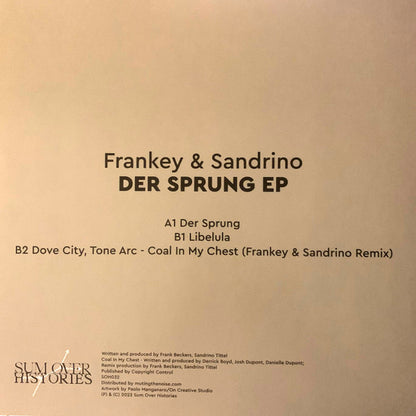 Frankey & Sandrino : Der Sprung EP (12", Maxi, Ora)