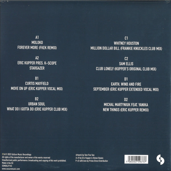 Eric Kupper - A Lifetime In Dance Music Vol II — back sleeve