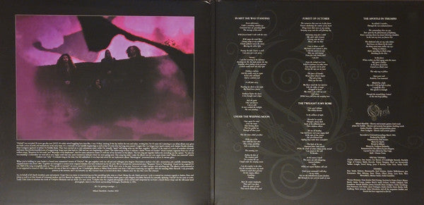 Opeth : Orchid (2xLP, Album, Ltd, RE, RM, Tra)