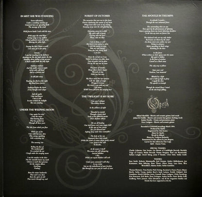 Opeth : Orchid (2xLP, Album, Ltd, RE, RM, Tra)