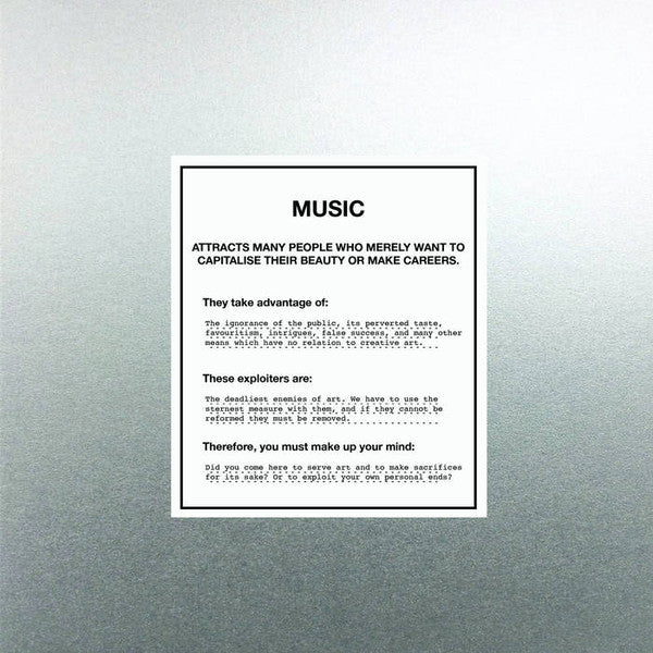 Mark  - So You Betrayed The Creative Arts For Your Own Personal Ends — front sleeve