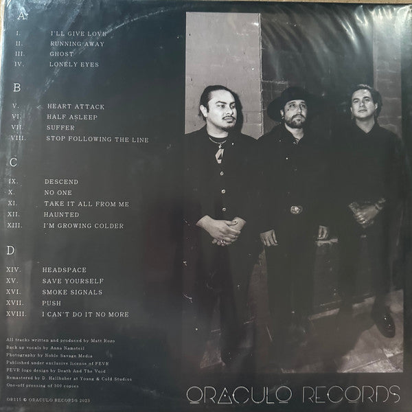 FEVR : I Can't Do It No More (2xLP, Album)