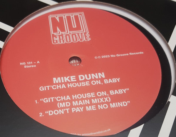 Mike Dunn : Git'cha House On, Baby (12")