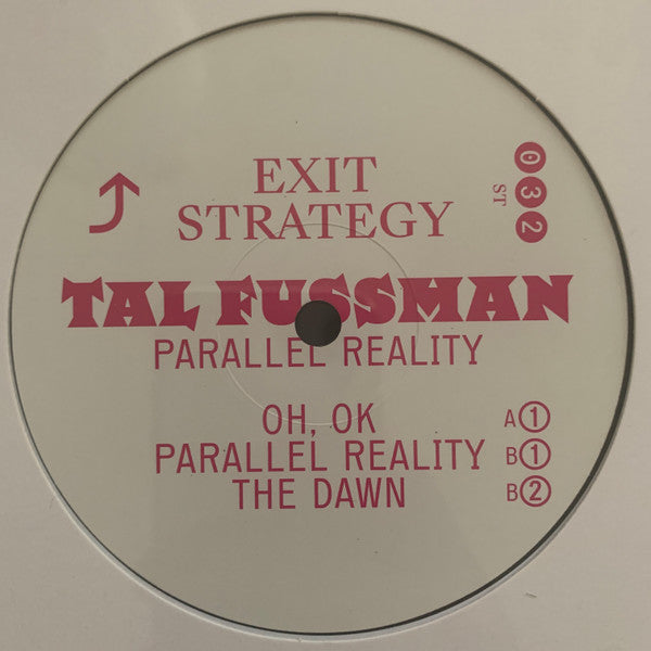 Tal Fussman - Parallel Reality EP — back sleeve