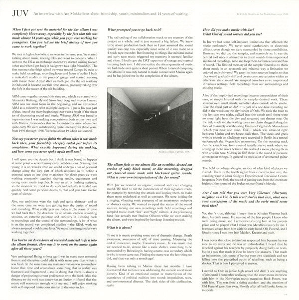 Juv : Juv (2xLP, Album)